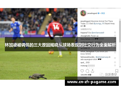 林加德被调侃的三大原因揭晓从球场表现到社交行为全面解析